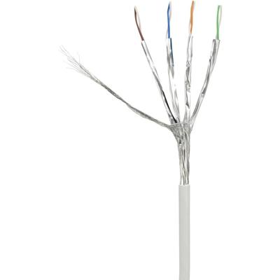 Renkforce RF-4149876 RJ45 Netwerkkabel, patchkabel CAT 6a (losse kabel CAT 7) S/FTP 15.00 m Grijs Snagless, Vlambestendig 1 stuk(s) Renkforce RF-4149876 RJ45 Netwerkkabel, patchkabel CAT 6a (losse kabel CAT 7) S/FTP 15.00 m Grijs Snagless, Vlambestendig 1 stuk(s)