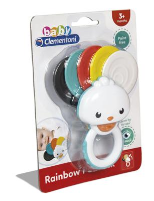 Clementoni baby rammelaar pauw