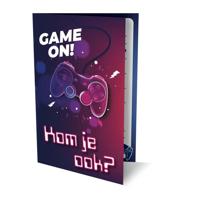 Uitnodiging Interstat Game on | 6 stuks - thumbnail