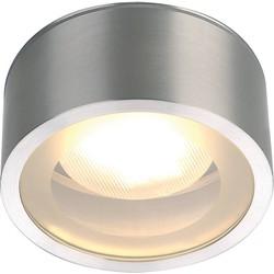 SLV 1000339 Rox Buitenplafondlamp LED, Spaarlamp GX53 11 W Aluminium (geëloxeerd)