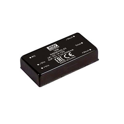 MEAN WELL RSDW20G-12 DC/DC-converter 1.67 A 20 W Aantal uitgangen: 1 x Inhoud 1 stuk(s)