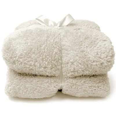 Teddy plaid dove white 150x200 cm Unique Living - Unique living