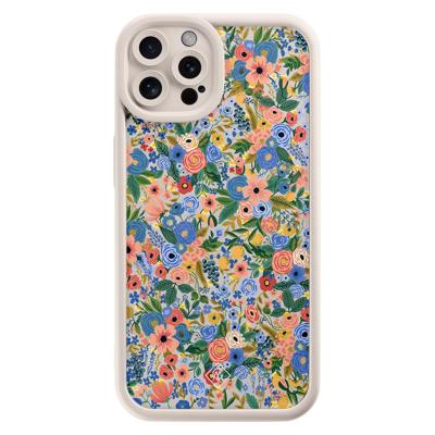 iPhone 12 Pro beige case - Floral garden iPhone 12 Pro beige case - Floral garden
