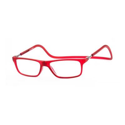 Magneet leesbril Nordic Glasögon-Fel Rood-+1.00