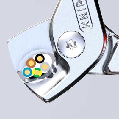 Knipex StepCut kabelschaar | Geïsoleerd | Meer-componentengrepen | VDE-getest | Verchroomd - 95 16 160 SB Knipex StepCut kabelschaar | Geïsoleerd | Meer-componentengrepen | VDE-getest | Verchroomd - 95 16 160 SB