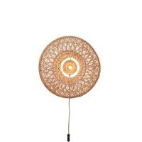 GOOD&MOJO Wandlamp 'Arizona' Bamboe, 50cm, kleur Naturel - thumbnail
