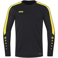 JAKO 8823K Sweater Power Kids - Zwart/Citroen - 152 - thumbnail