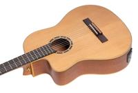 Ortega RCE131SN-L Family Series Pro Full-Size Guitar Natural linkshandige E/A klassieke gitaar met gigbag - thumbnail