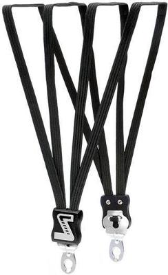 Snelbinder Quattro Simson extra lang met 4 binders - zwart