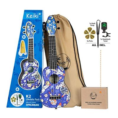 Ortega Keiki K2-SP Spaceman ukelele set - thumbnail