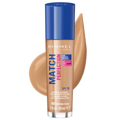 Rimmel London Foundation Match Perfection 400 Natural Beige Rimmel London Foundation Match Perfection 400 Natural Beige