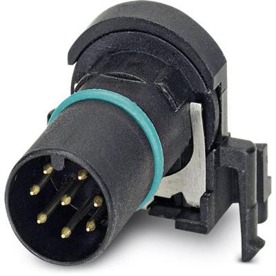 Phoenix 1437038 connector, m12ms8con-l90shsco