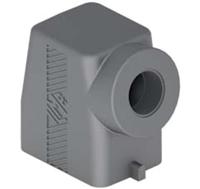 Gaestopas afdekking voor zij-uitgang, 72 mm, M25, met 2 draaischarnieren - thumbnail