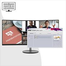 Monitor MSI MP341CQ 34" UltraWide Quad HD 100 Hz - thumbnail