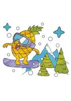 Bäddset i mikrofiber - HOME LINGE PASSION - SHIZUOKA - Överdrag 140 x 200 cm + 1 örngott 63 x 63 cm - Blå - thumbnail