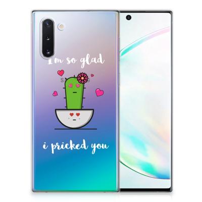 Samsung Galaxy Note 10 Telefoonhoesje met Naam Cactus Glad