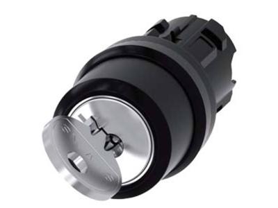 Siemens 3SU10004CF110AA0 3SU1000-4CF11-0AA0 Sleutelschakelaar 1 x 90 ° IP66, IP67, IP69/IP69K 1 stuk(s)