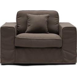 Rivièra Maison Loveseat 'Selana' Linen, kleur Taupe