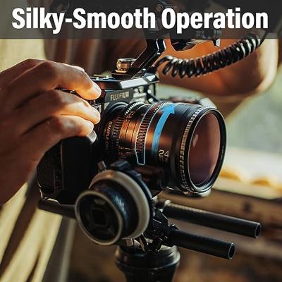 Sirui Nightwalker Series 24mm T1.2 S35 Manual Focus Cine Lens M4/3 Mount, gun metal grijs - thumbnail