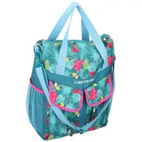 Dunlop Fietstas Rugzak 2in1 20Liter Inhoud Tropische Print - thumbnail