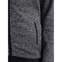 Craft 1912219 ADV Explore Heavy Fleece Jacket W - Grey Melange-Black - XS - thumbnail