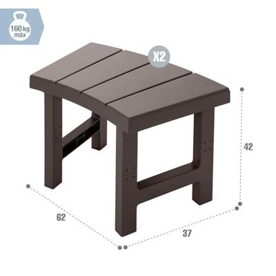 Intex Medium bankjes voor ronde spa - 2 stuks