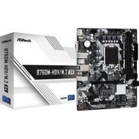 Moederbord ASRock B760M-HDV/M.2 D4 LGA 1700 Intel B760 - thumbnail