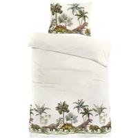 Dekbedovertrek Noah - wit - 140x200 cm - Leen Bakker - thumbnail