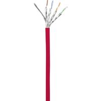 Renkforce RF-5043952 RJ45 Netwerkkabel, patchkabel CAT 6A S/FTP 10.00 m Rood Vlambestendig 1 stuk(s) - thumbnail