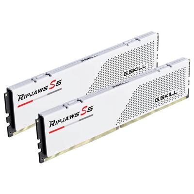 G.Skill F5-6000J2836G16GX2-RS5W Werkgeheugenset voor PC DDR5 32 GB 2 x 16 GB Non-ECC 6000 MHz CL28 F5-6000J2836G16GX2-RS5W