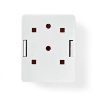 Nedis Netwerk Wanddoos | 1 poort(en) | STP CAT6 | Female | Wit | 1 stuks - CCGP89120WT CCGP89120WT - thumbnail