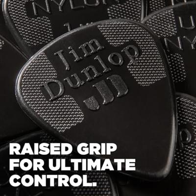 Dunlop Nylon Standard 1.00mm 12-pack plectrumset zwart