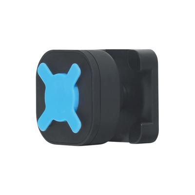 Steun voor mobiele telefoons Mobilis 044003 Blauw Zwart ABS Plastic