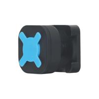 Steun voor mobiele telefoons Mobilis 044003 Blauw Zwart ABS Plastic - thumbnail