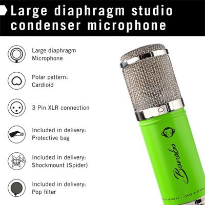 Monkey Banana Bonobo Microfoon Set Groen