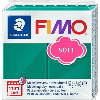 FIMO® soft, emerald , 57 gr/ 1 doos
