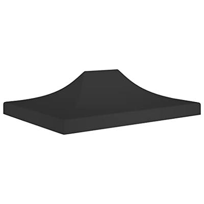 VidaXL Partytentdak 270 g/m² 4,5x3 m zwart