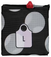 HEMA Boodschappentas - Opvouwbaar - 48x43 (zwart/wit) - thumbnail