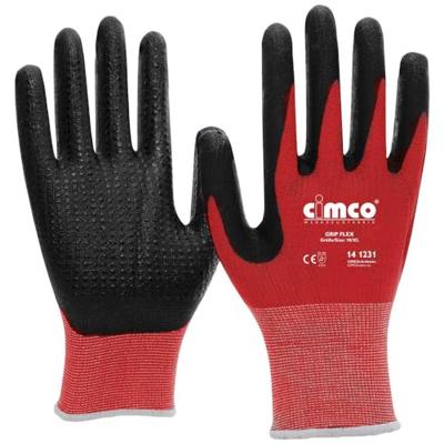 Cimco Grip Flex schwarz/rot 141231 Werkhandschoen Breiweefsel Maat (handschoen): 10, XL EN 388 1 paar Cimco Grip Flex schwarz/rot 141231 Werkhandschoen Breiweefsel Maat (handschoen): 10, XL EN 388 1 paar