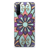 OnePlus Nord CE 5G | TPU Case | Purple Flower - thumbnail