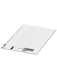 Phoenix Contact 0830989 US-EMLP-HA (20X9) Etiketten voor thermotransferprinter Montagemethode: Plakken Markeringsvlak: 9 x 20 mm Wit Aantal markeringen: 70 10 - thumbnail