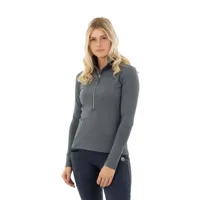 Anky Zip Pullover donkergrijs maat:s - thumbnail