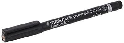 Staedtler Lumocolor permanent CD/DVD DRY SAFE CD/DVD marker Zwart