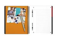 Oxford INTERNATIONAL activebook, 160 bladzijden, ft A5+, geruit 5 mm - thumbnail
