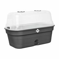 ELHO Green Basics Allin1 L Grow Tray - Zwart - L 39 x B 23 x H 15 cm - kweken en oogsten - 100% gerecycled - thumbnail