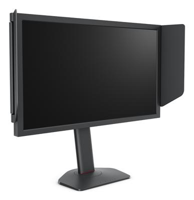 BenQ Zowie XL2566X+ 24,1 Fast TN 400 Hz gamingmonitor voor eSports, bewegingsscherpte DyAc2, 1080p, XL Setting to Share met Auto Game-modus, S Switch, antiverblindingskap, nieuwe hoogteverstelbaarheid