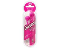 JVC Gumy In-ear Wired Hoofdtelefoon Oortelefoon Compatibel met iPod, iPhone, Samsung - Roze - thumbnail