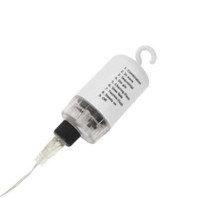 VidaXL Kerstverlichting vuurwerk 2 st 140 warmwitte led's 17 cm