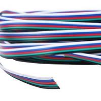 Kabel voor RGBW Ledstrip 5-aderig lengte 20 meter - 4380053 - thumbnail