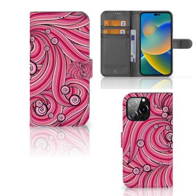 iPhone 14 Pro Max Hoesje Swirl Pink iPhone 14 Pro Max Hoesje Swirl Pink